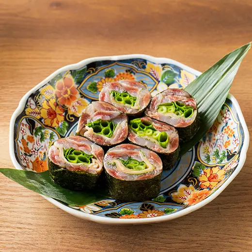 大阪湾の鰯ガリ巻き