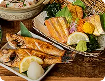のどぐろ・牡蠣治部煮・紅ズワイご飯の贅沢コース（鍋無し）