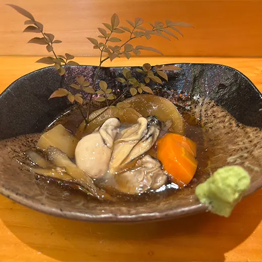 牡蠣の治部煮