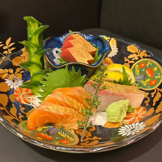 金の刺身盛り合わせ
