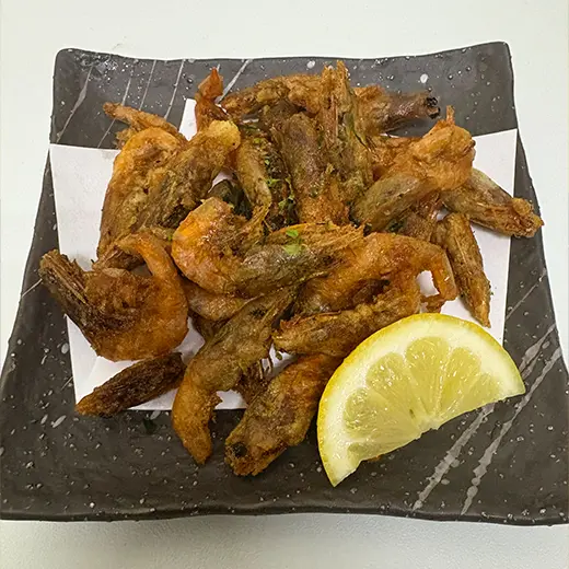 甘海老唐揚げ