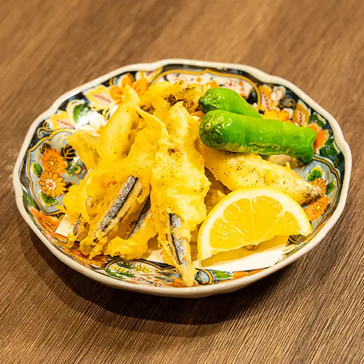 きびなご天婦羅