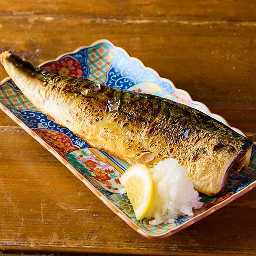 とろ鯖塩焼き