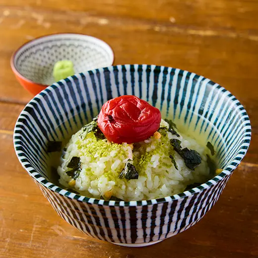 梅茶漬け